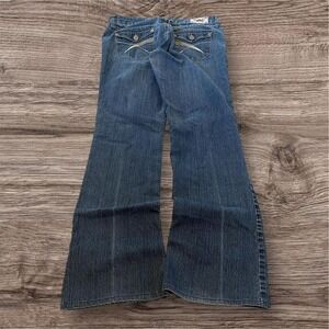 Slim Fit Y2K Grunge Low Rise Flared Bootcut Jeans 28x30